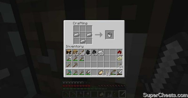 How To Craft A Bucket In Minecraft Pc