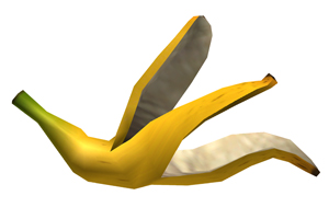 Bananskal i Super smash bros brawl