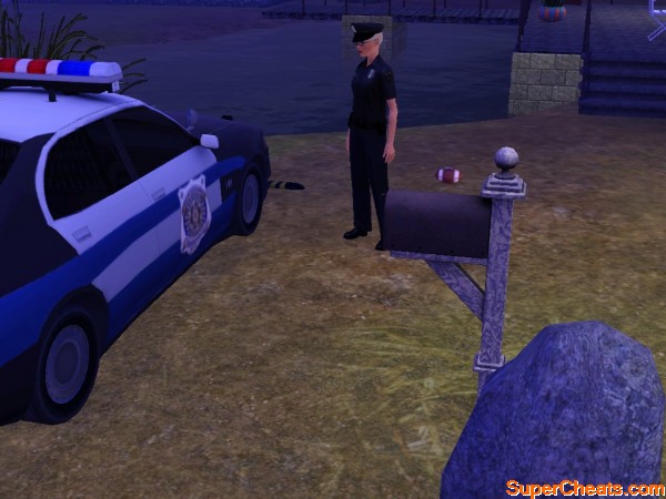 Sims 3 How To Get A Police Car
