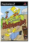 Simpsons Skateboarding