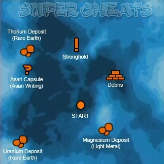 mass effect 1 maps of planets