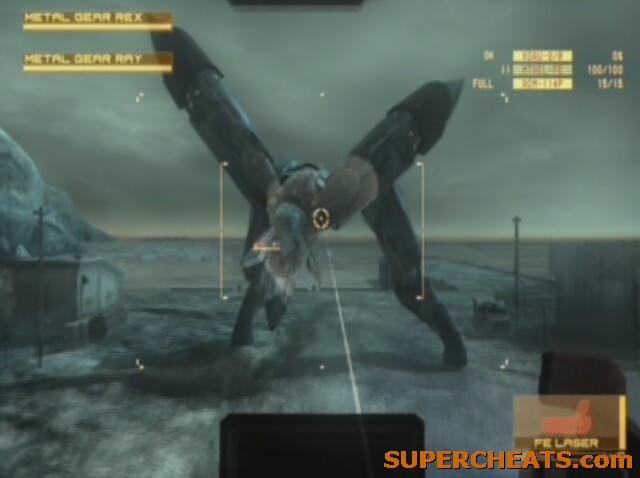 Boss Metal Gear Ray Metal Gear Solid 4 Guns Of The Patriots Guide And Walkthrough