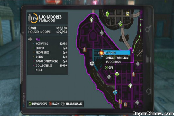 saints row 3 clothing stores