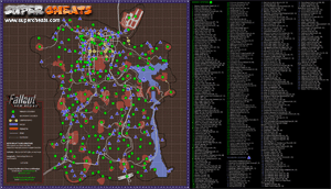 Mojave Wastland Map - Fallout: New Vegas Guide and Walkthrough